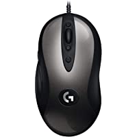 Logitech G MX518 Ratón Gaming con Cable- Captor HERO 25K- 25-600 DPI- ARM Procesador- 8 Botones programables- Compatible…